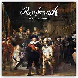 Kalender Rembrandt 2025  16-Monatskalender von Robin Red