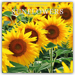 Kalender Sunflowers  Sonnenblumen 2025  16-Monatskalender von Robin Red
