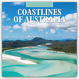 Kalender (Kal) Coastlines of Australia  Australische Küste 2025  16-Monatskalender von Robin Red