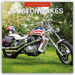 Kalender Custom Bikes  Umgebaute Motorräder 2025  16-Monatskalender von Robin Red