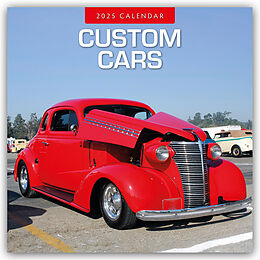 Kalender Custom Cars  Umgebaute Autos 2025  16-Monatskalender von Robin Red