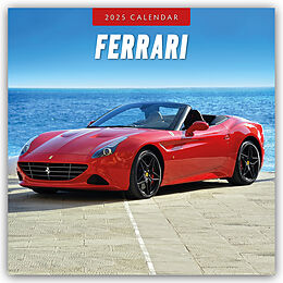 Kalender Ferrari 2025  16-Monatskalender von Robin Red