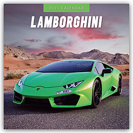 Kalender Lamborghini 2025  16-Monatskalender von Robin Red
