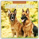 Kartonierter Einband German Shepherds 2026 Square Wall Calendar von Red Robin