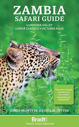 Couverture cartonnée Zambia Safari Guide de McIntyre Chris, Susan McIntyre