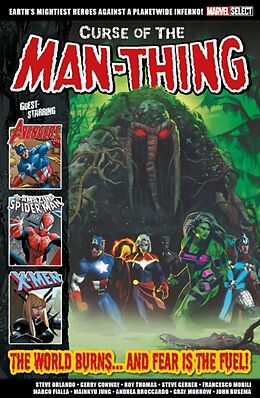 Couverture cartonnée Marvel Select Curse Of The Man-thing de Steve Orlando, Gerry Conway, Roy Thomas