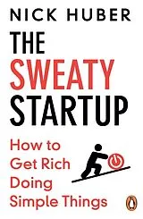 Kartonierter Einband The Sweaty Startup von Nick Huber