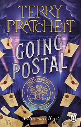 Couverture cartonnée Going Postal de Terry Pratchett