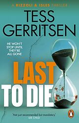 Couverture cartonnée Last to Die de Tess Gerritsen