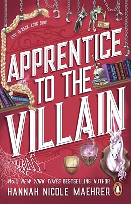 Kartonierter Einband Apprentice to the Villain von Hannah Nicole Maehrer