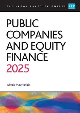 E-Book (epub) Public Companies and Equity Finance 2025 von Mavrikakis