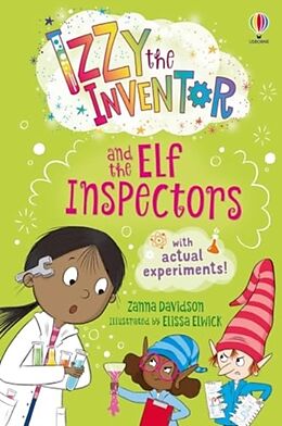 Couverture cartonnée Izzy the Inventor and the Elf Inspectors de Davidson Zanna