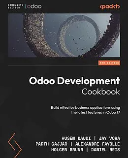 E-Book (epub) Odoo Development Cookbook von Husen Daudi, Jay Vora, Parth Gajjar