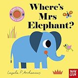 Reliure en carton indéchirable Where's Mrs Elephant? de 
