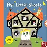 Pappband, unzerreissbar Five Little Ghosts von Alex Barrow