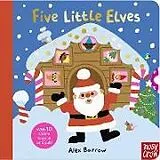 Pappband, unzerreissbar Five Little Elves von Alex Barrow