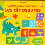 Coffret Les dinosaures : mon coffret livre et dominos de Kate Nolan