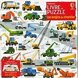  Engins de chantier : livre et puzzle von Sam Smith