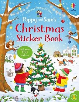 Couverture cartonnée Poppy and Sam's Christmas Sticker Book de Kate Nolan