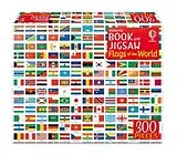 Kartonierter Einband Usborne Book and Jigsaw Flags of the World von Meredith Sue
