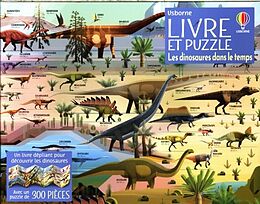 Coffret Les dinosaures dans le temps : coffret livre et puzzle de Rachel Firth