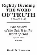 E-Book (epub) Rightly Dividing the Word of Truth von David N Emerson