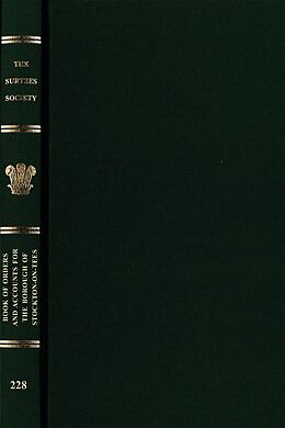 eBook (pdf) Book of Orders and Accounts for the Borough of Stockton-on-Tees de 