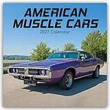 Kalender American Muscle Cars  Amerikanische Muscle-Cars 2027  16-Monatskalender von Gifted Stationery