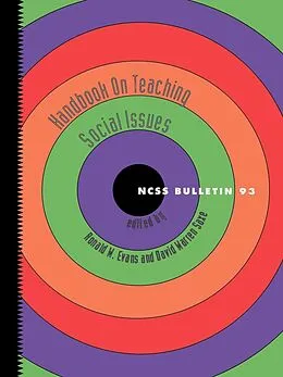 E-Book (epub) Handbook on Teaching Social Issues von Ronald W. Evans, David Warren Saxe