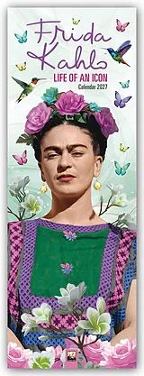 Kalender Frida Kahlo: Life of an Icon Slim Calendar 2027 (Art Calendar) von Flame Tree Publishing