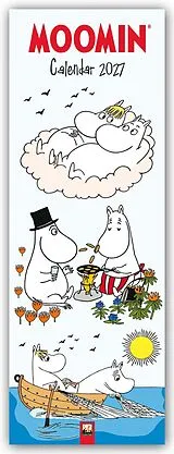 Fester Einband Moomin Slim Calendar 2027 von Flame Tree Publishing