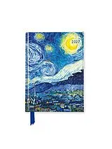 Kalender Vincent van Gogh  Sternennacht  Taschenkalender 2027 von Flame Tree Publishing