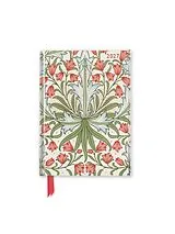 Kalender William Morris Gallerie  Glockenblume  Taschenkalender 2027 von Flame Tree Publishing