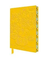 Tagebuch geb Vincent van Gogh: Sunflowers 2027 Artisan Art Vegan Leather Diary Planner - Page to View with Notes von Flame Tree Publishing
