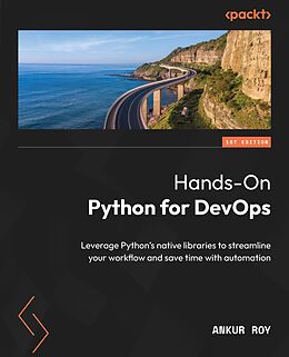 eBook (epub) Hands-On Python for DevOps de Ankur Roy