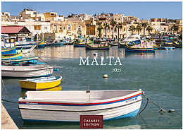 Kalender Malta 2025 L 35x50cm von H. W. Schawe