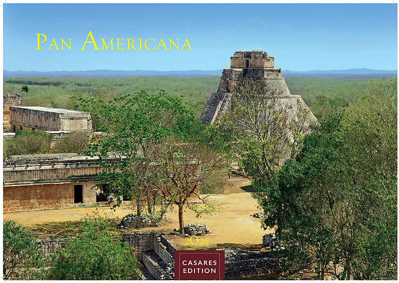 Pan Americana Kalender 2026  Wandkalender | Fotokalender Nordamerika 24x35cm  Von Alaska bis Feuerland: Beeindruckende Bilder & Fernweh pur für deine Wand