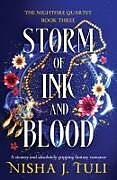 Couverture cartonnée Storm of Ink and Blood de Nisha J. Tuli