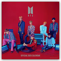 Kalender BTS  Bangten Boys 2025  Wandkalender von Danilo Promotion Ltd