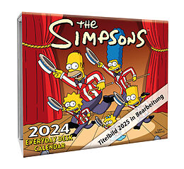 Kalender The Simpsons Desk Block Calendar 2025 von Danilo Promotions Ltd