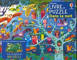 Broché Dans la nuit : coffrets Livre et puzzle : dès 5 ans de Kirsteen; Lucas, Gareth Robson