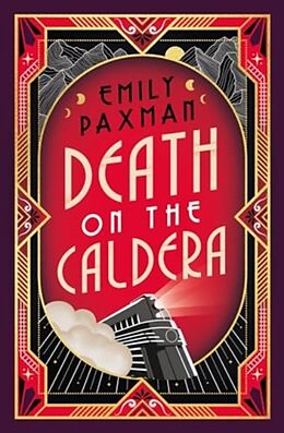 Couverture cartonnée Death on the Caldera de Emily Paxman