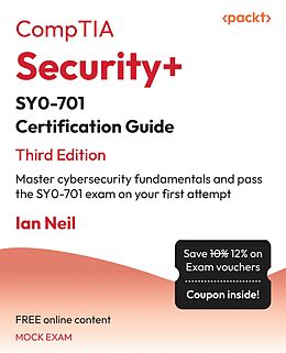 eBook (epub) CompTIA Security+ SY0-701 Certification Guide de Ian Neil