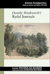 Livre Relié Dorothy Wordsworth's Rydal Journals de Nicholas Mason