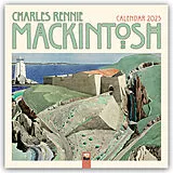 Kalender Charles Rennie Mackintosh Wall Calendar 2025 (Art Calendar) von Flame Tree Publishing