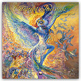 Kalender Celestial Journeys by Josephine Wall Wall Calendar 2026 (Art Calendar) von Flame Tree Publishing