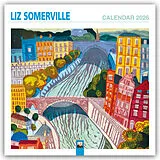 Kalender Liz Somerville Wall Calendar 2026 (Art Calendar) von Flame Tree Publishing