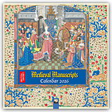 Kalender British Library: Medieval Manuscripts Wall Calendar 2026 (Art Calendar) von Flame Tree Publishing