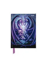 Tagebuch geb Anne Stokes: Raising Dragons 2026 Luxury Pocket Diary Planner - Week to View von Flame Tree Publishing