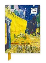 Blankobuch geb Vincent van Gogh: Café Terrace (Foiled Dot Grid Journal) von Flame Tree Publishing